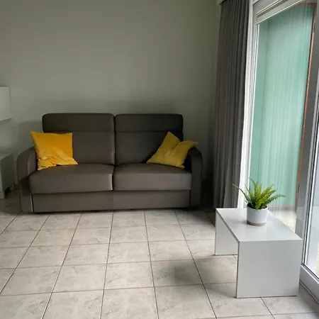 Met Aparte Slaaphoek, Garage En Balkon Apartment Middelkerke