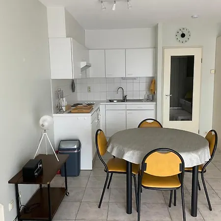 Met Aparte Slaaphoek, Garage En Balkon Apartment Middelkerke